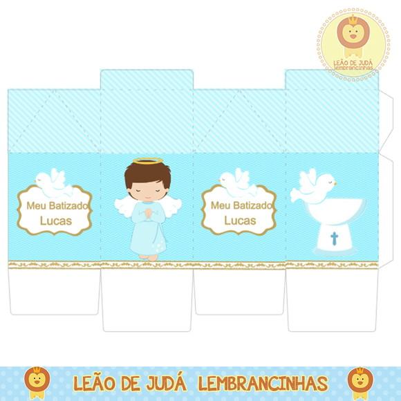 Lembrancinhas Caixa Milk Batizado