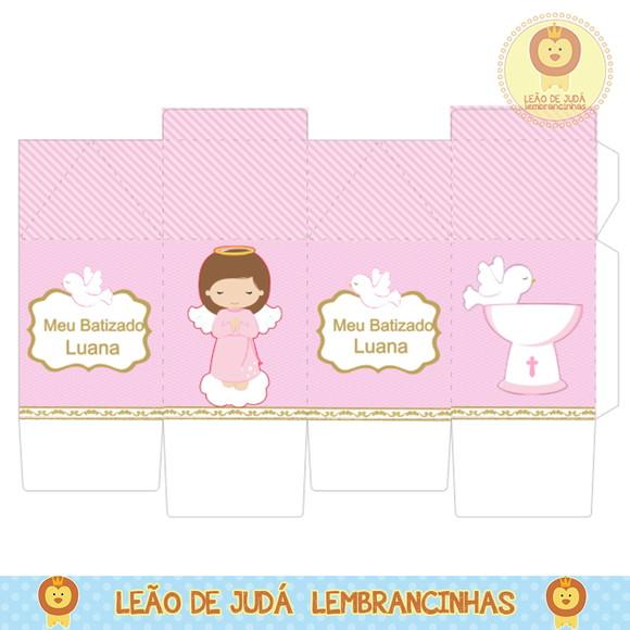 Lembrancinhas Caixa Milk Batizado