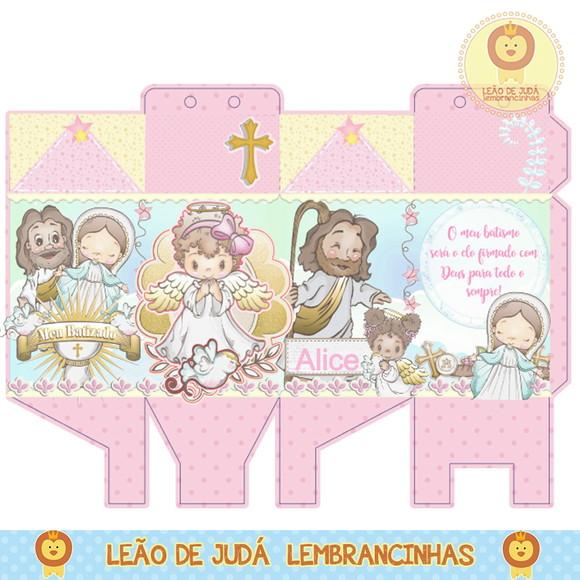 Lembrancinhas Caixa Milk Batizado