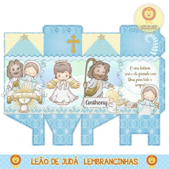 Lembrancinhas Caixa Milk Batizado