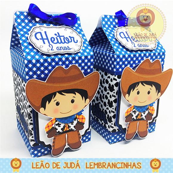Lembrancinhas Caixa Milk Fazendinha