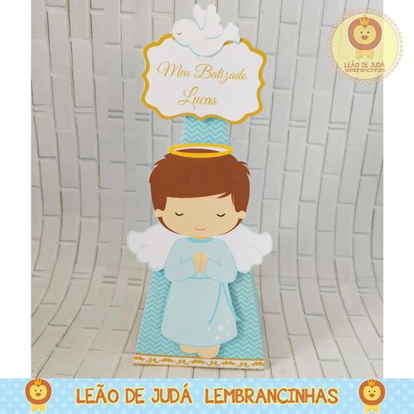Lembrancinhas Caixinha para Festa Tema Batizado