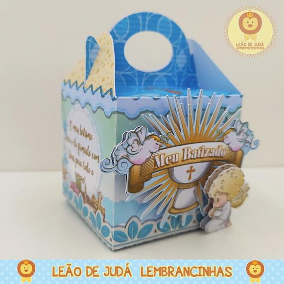 Lembrancinhas Caixinha para Festa Tema Batizado