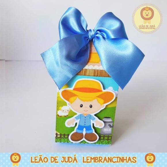 Lembrancinhas Caixinha para Festa Tema Fazendinha