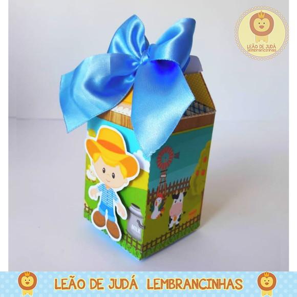 Lembrancinhas Caixinha para Festa Tema Fazendinha