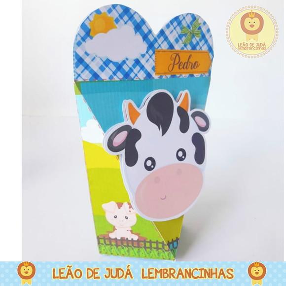 Lembrancinhas Caixinha para Festa Tema Fazendinha