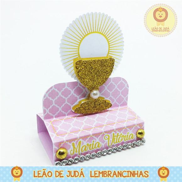 Lembrancinhas Porta Bis Duplo Tema Batizado Modelo2