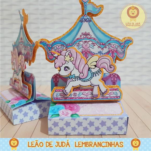 Lembrancinhas Porta Bis Duplo Carrossel
