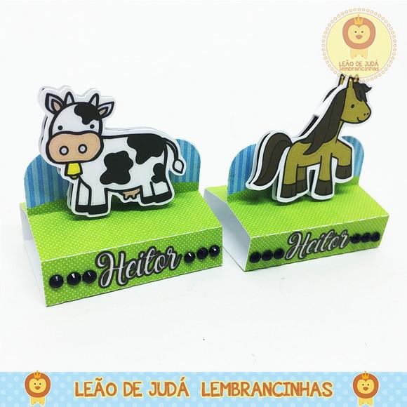 Lembrancinhas Porta Bis Duplo Tema Fazendinha