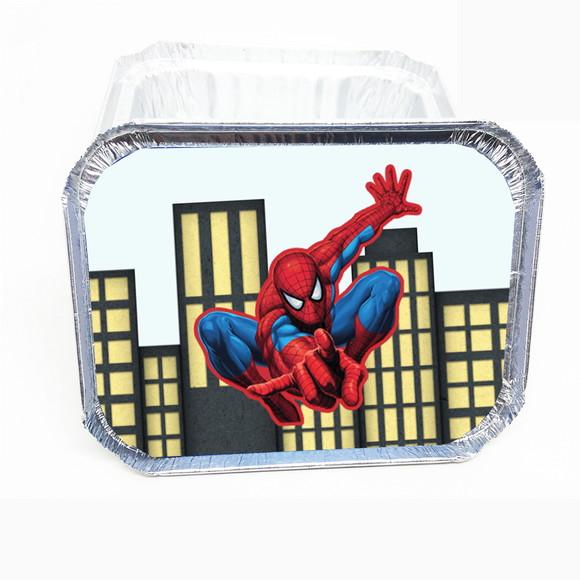Marmitinha 250g Lembrancinhas Tema Homem Aranha