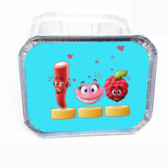Marmitinha 250g Lembrancinhas Tema os Incriveis