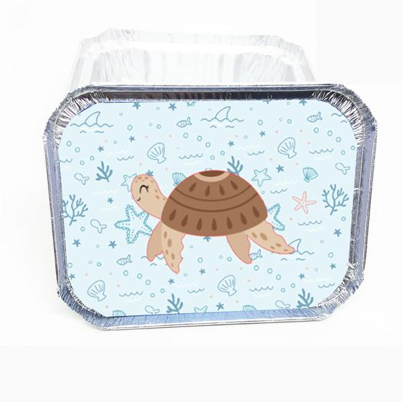 Marmitinha 250g Tema Fundo do Mar