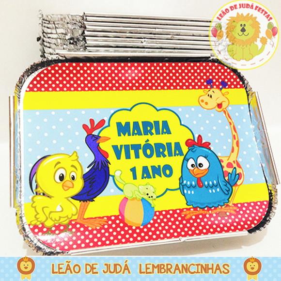 Marmitinha 250G Tema Galinha Pintadinha