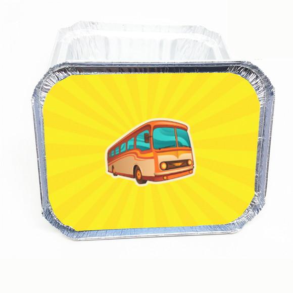 Marmitinha 250g Tema Ônibus