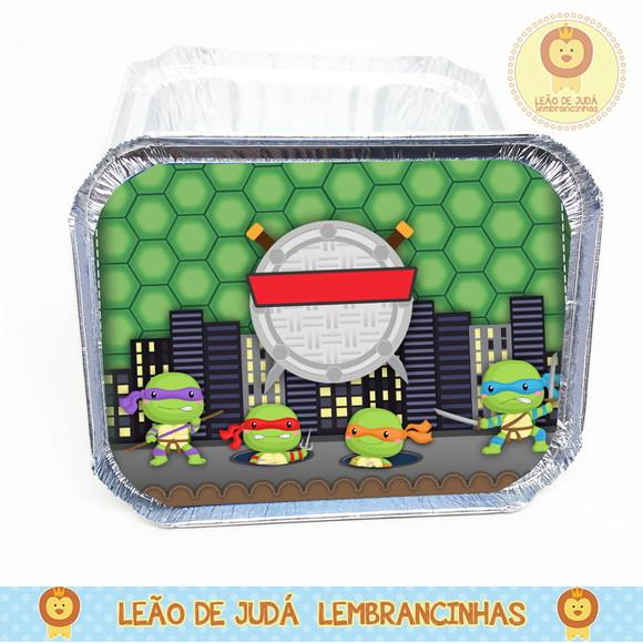 Marmitinha 250g Tema Tartarugas Ninjas