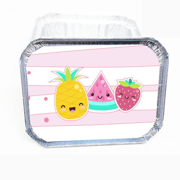Marmitinha 500g Lembrancinhas Tema Frutas Kawaii