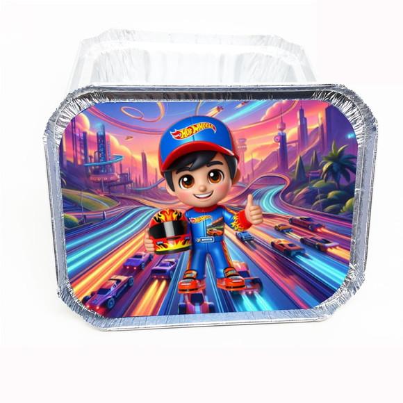 Marmitinha 500g Lembrancinhas Tema Hot Wheels