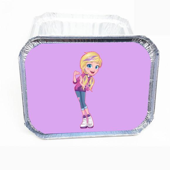 Marmitinha 500g Tema Polly Pocket