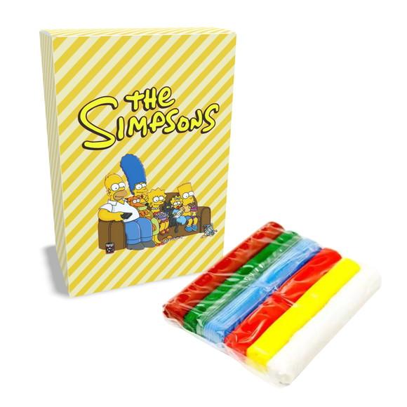 Massinha Personalizada na Caixinha Tema os Simpsons 10 Unid.