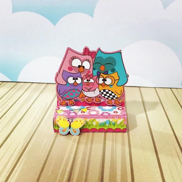 Porta Bis Duplo corujinha bubu