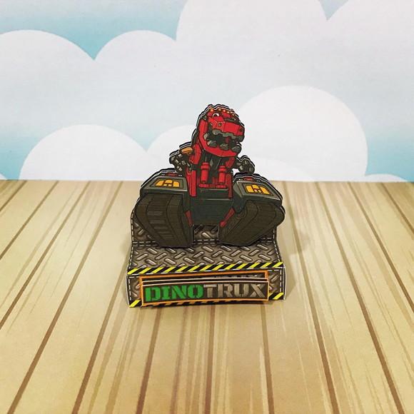 Porta Bis Duplo dinotrux