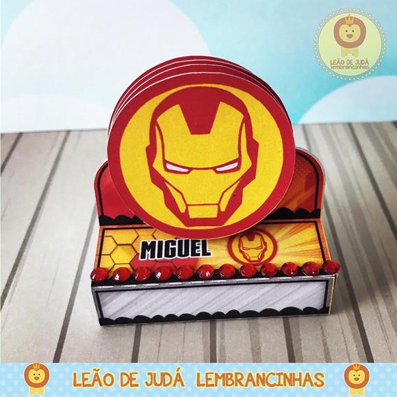 Porta Bis Duplo homem de ferro