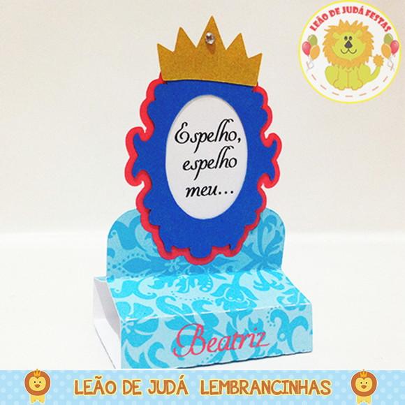 Porta Bis Duplo Tema Branca de Neve
