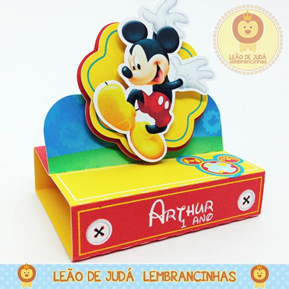 Porta Bis Duplo Tema Mickey