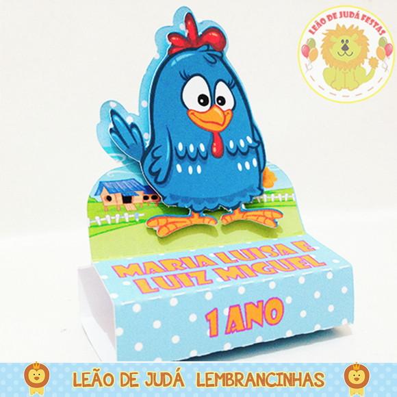 Porta Bis Duplo Tema Galinha Pintadinha