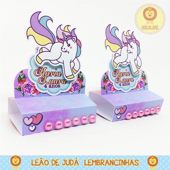 Porta Bis Duplo Tema Unicórnio