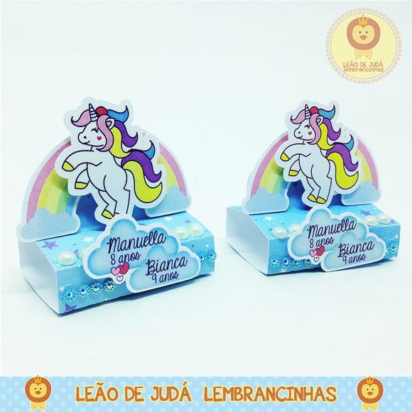 Porta Bis Duplo Tema Unicórnio modelo 3