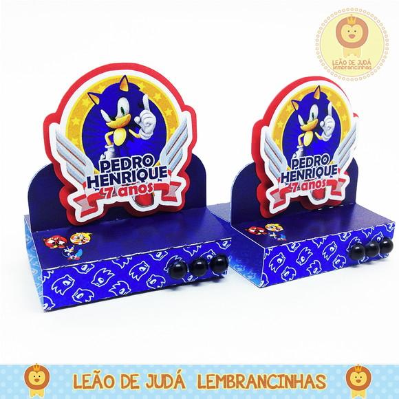 Porta Bis Duplo Tema Sonic