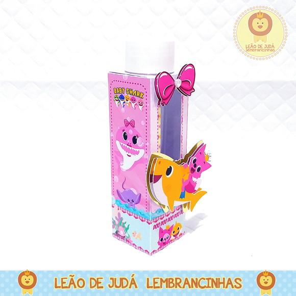 Porta Tubete tema Baby Shark menina