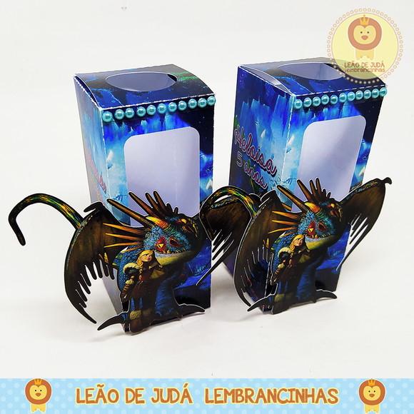 Porta Tubete tema como treinar seu dragão