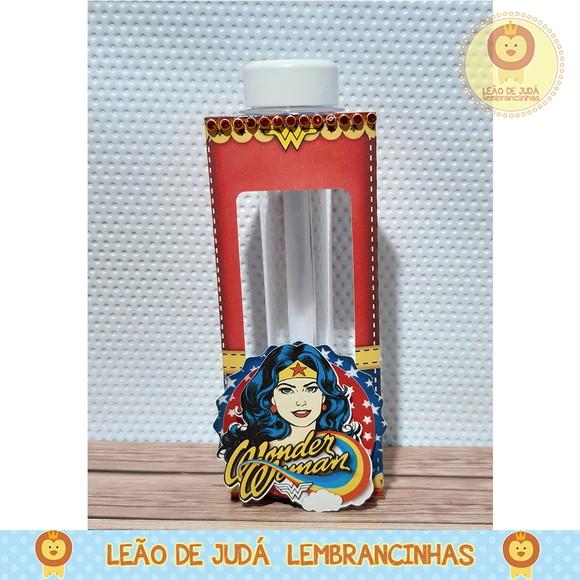 Porta Tubete tema Mulher Maravilha