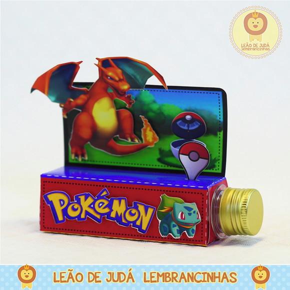 Porta Tubete tema Pokemon