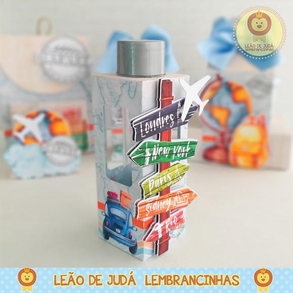 Porta Tubete Tema Viagem