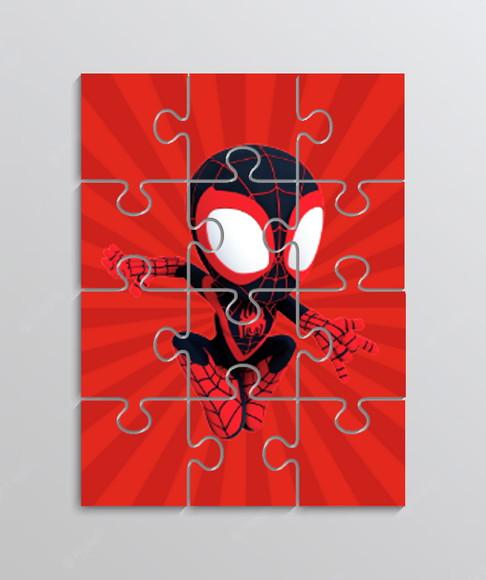 Quebra Cabeça Lembrancinhas Tema Homem Aranha
