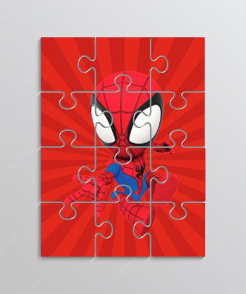 Quebra Cabeça Lembrancinhas Tema Homem Aranha
