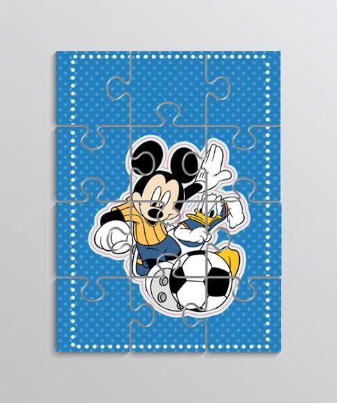 Quebra Cabeça Tema Mickey