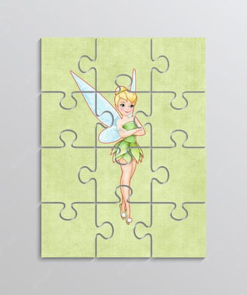 Quebra Cabeça Tema Tinker Bell