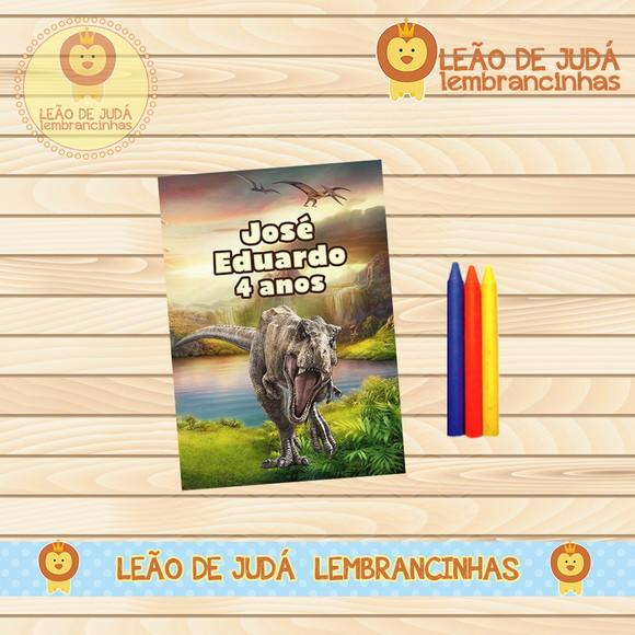Revistinha para colorir DINOSSAURO