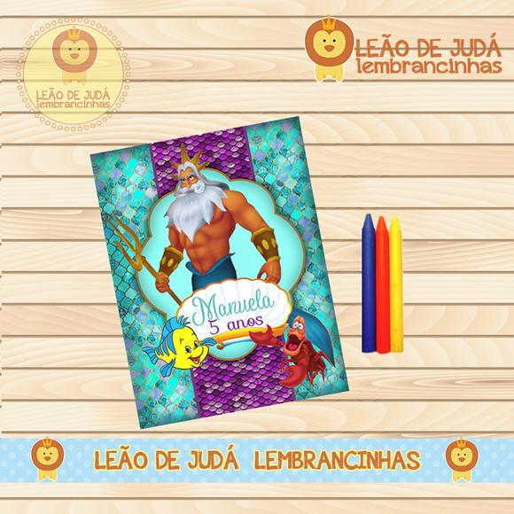 Revistinha para colorir SEREIA