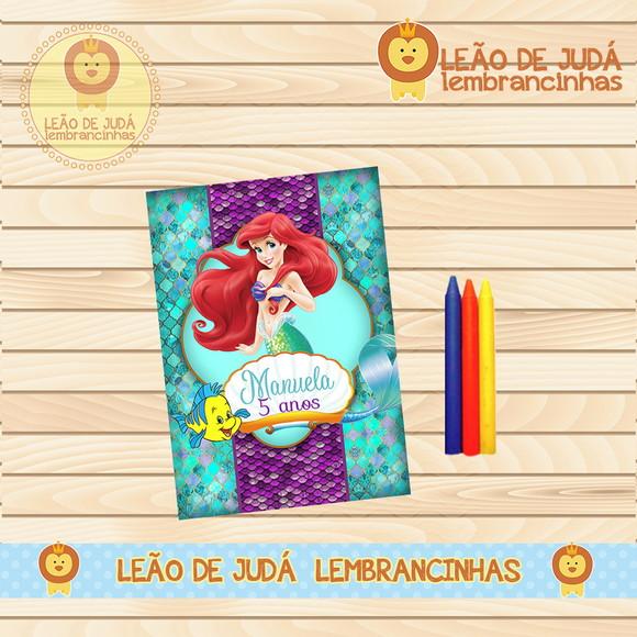 Revistinha para colorir SEREIA