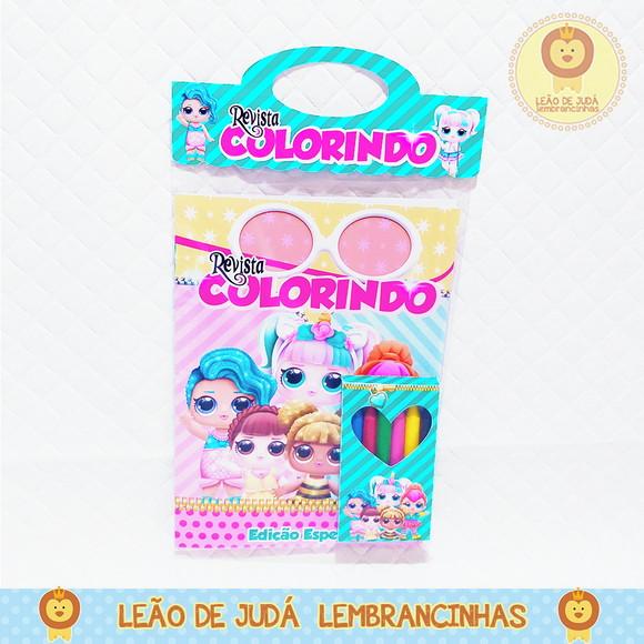 Revistinha para colorir Tema LOL