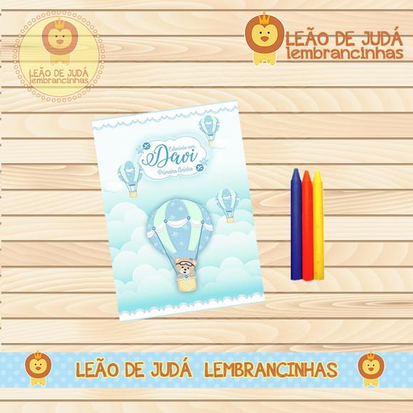 Revistinha para colorir URSO BALOEIRO