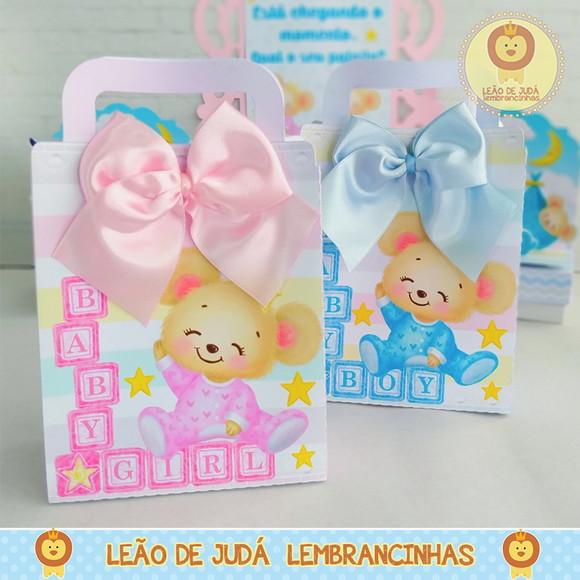 Sacolinha Mônaco Chá de Bebe