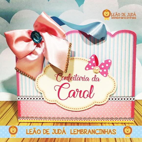 Sacolinha Mônaco Tema minnie confeiteira