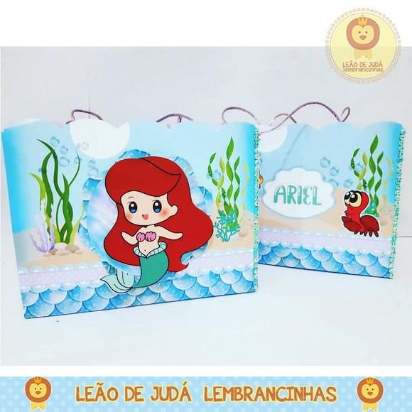 Sacolinha para Festa Ariel