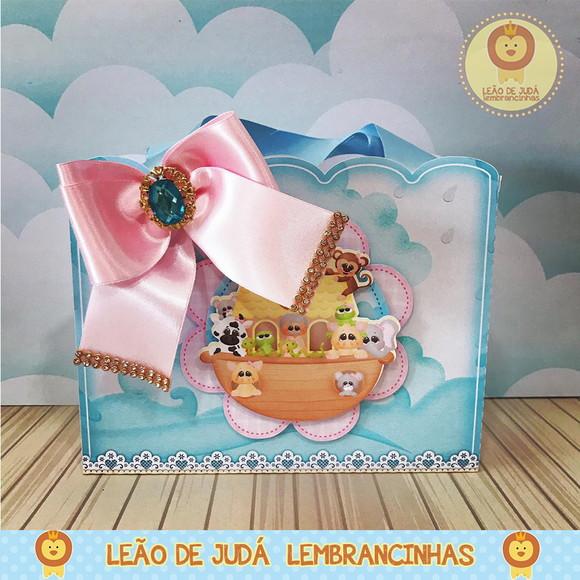 Sacolinha para festa tema arca de noé